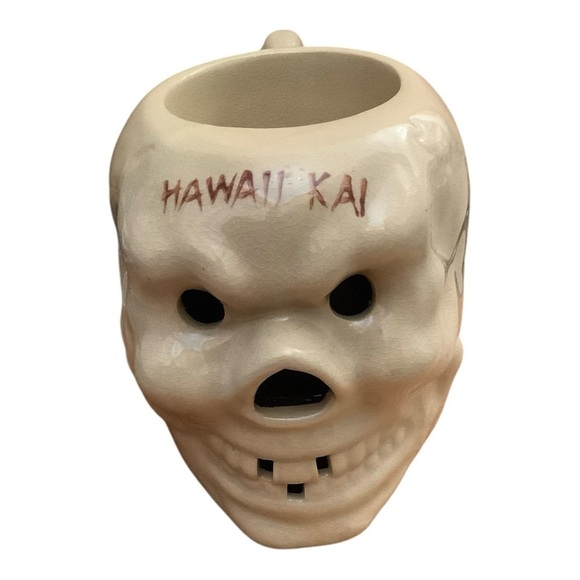 Kai Otagiri Other - NOT4SALE it got broken VINTAGE TIKI SKULL MUG HAWAII​